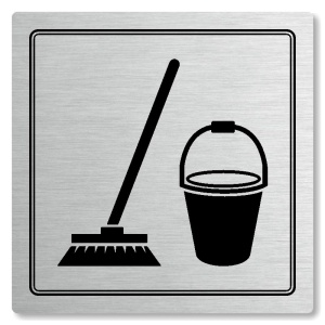 Piktogram Úklidová místnost